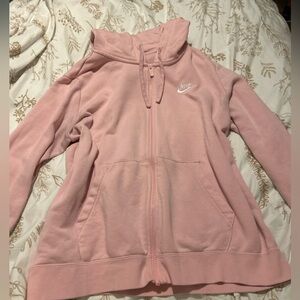 Nike Pink Full-Zip Hoodie - Women’s Size L